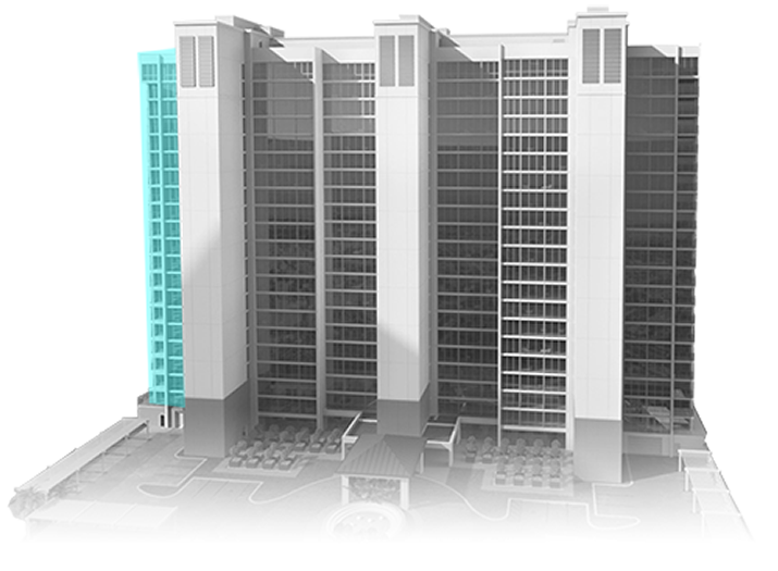 Tower 200 Residence 1 Highlighted