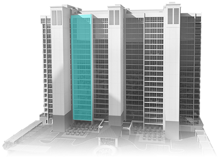 Tower 200 Residence 2 Highlighted
